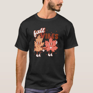 Herbststimmung Kürbisse Blätter Herbstliche Stimmu T-Shirt