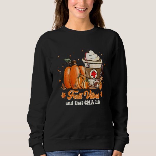 Herbststimmung und dieses CMA-Leben Sweatshirt (Vorderseite)