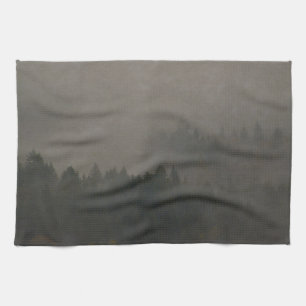 Herbststimmungen Feuchtwald Foto Kunst, Natur Handtuch