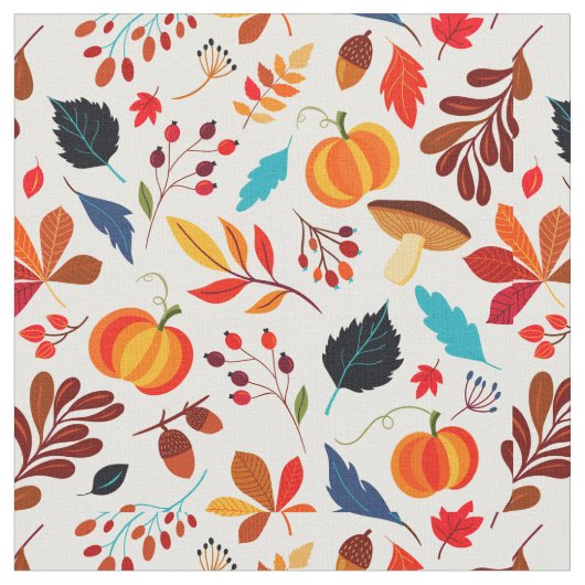 Herbststoff Stoff (Nahaufnahme)