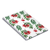 Herbststrahlrowan mit Aquarellfarbe Notizblock (Rechte Seite)