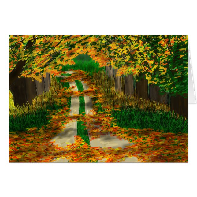 Herbststraße (Vorderseite (Horizontal))