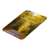 Herbststraße in New Hampshire 2 Magnet (Linke Seite)