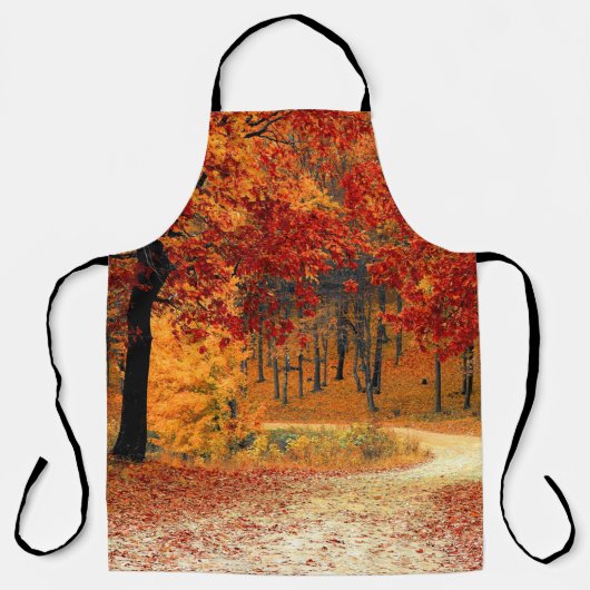 Herbststraße Schürze (Vorderseite)