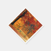 Herbststraße Serviette (Ecke)