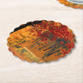 Herbststraße Untersetzer (angewinkelt)