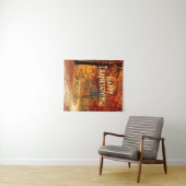 Herbststraße Wandteppich (Beispiel (Horizontal))