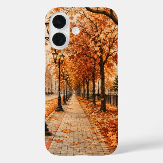 Herbststraßen-iPhone-Hülle Case-Mate iPhone Hülle (Rückseite)