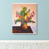 Herbststrauß Leinwanddruck (Insitu (Holzboden))