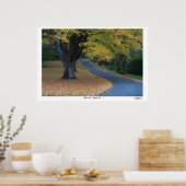 Herbststrecke Poster (Küche)