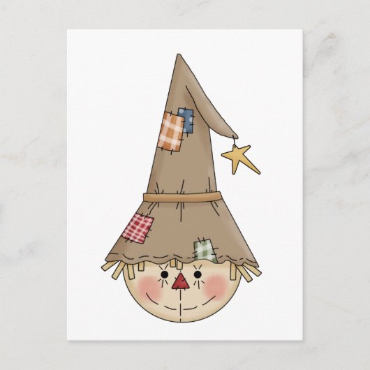 Herbststreifen Postkarte (Vorderseite)