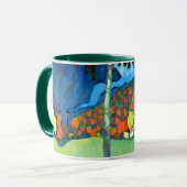 Herbststudium in Oberau bei Kandinsky Tasse (Vorderseite Links)