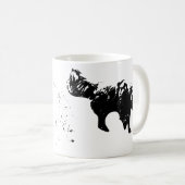 Herbstsumpf, zwei Hunde Kaffeetasse (VorderseiteRechts)
