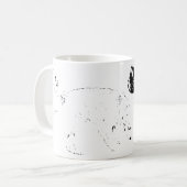 Herbstsumpf, zwei Hunde Kaffeetasse (Vorderseite Links)