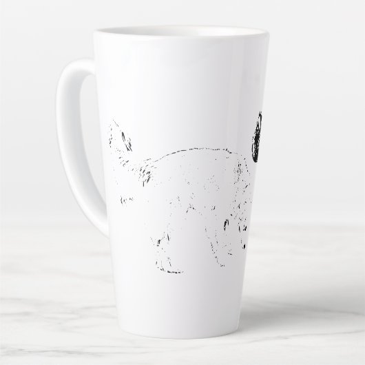 Herbstsumpf, zwei Hunde Milchtasse (Linke Ecke)