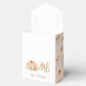 Herbstsüßer Kürbis 1. Geburtstag Party Geschenkschachtel (Geöffnet)