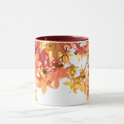 HerbstSycamore-Tasse Tasse (Zentrum)