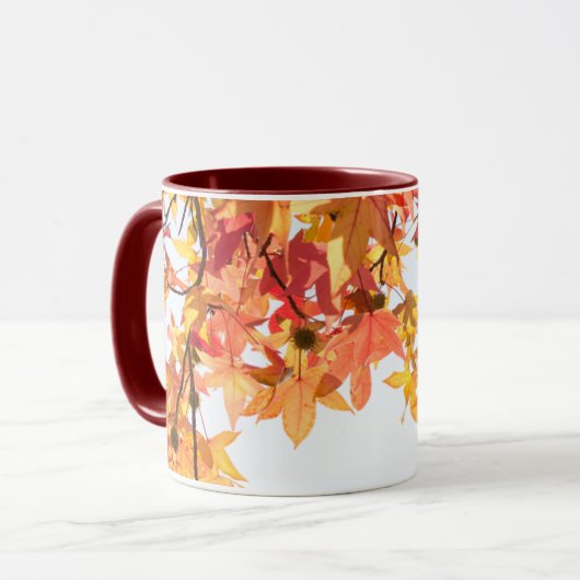 HerbstSycamore-Tasse Tasse (Vorderseite Links)
