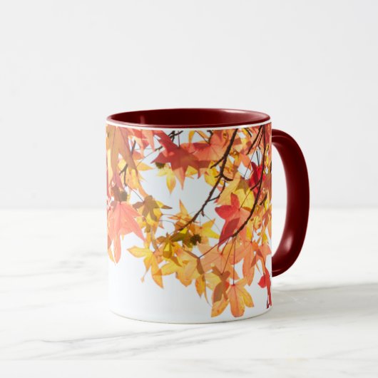 HerbstSycamore-Tasse Tasse (VorderseiteRechts)