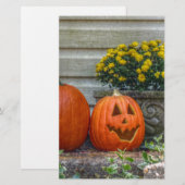 Herbstszene Briefpapier (Vorne/Hinten)