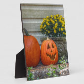 Herbstszene Fotoplatte (Seite)