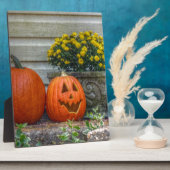 Herbstszene Fotoplatte (Seite)