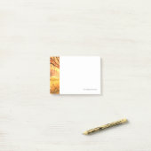 Herbstszene Post-it Klebezettel (Auf Schreibtisch)
