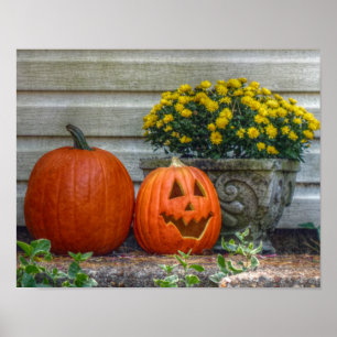 Herbstszene Poster