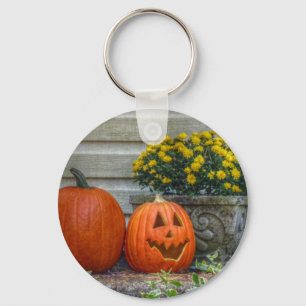 Herbstszene Schlüsselanhänger