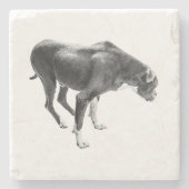 Herbsttafelwächter Steinuntersetzer (Vorderseite)