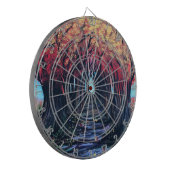 Herbsttag Dartscheibe (Vorderseite Links)