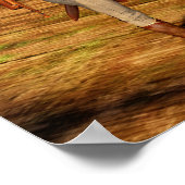 Herbsttag der stehenden Garde Poster (Ecke)