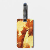 Herbsttag für Taschen - Maßgeschneidert Gepäckanhänger (Rückseite vertikal)