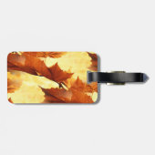 Herbsttag für Taschen - Maßgeschneidert Gepäckanhänger (Rückseite horizontal)