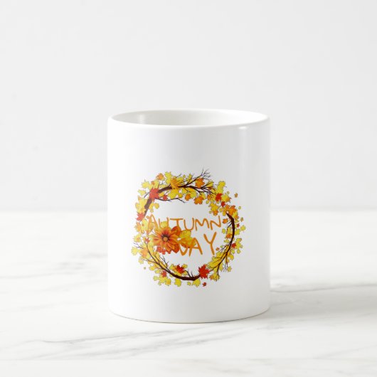 Herbsttag Kaffeetasse (Mittel)