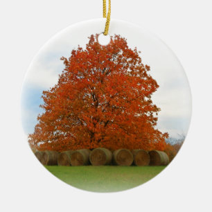 Herbsttag Keramik Ornament