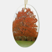 Herbsttag Keramikornament (Links)