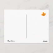 Herbsttag-Labradore Postkarte (Rückseite)