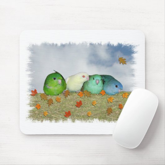 Herbsttag Mousepad (Mit Mouse)