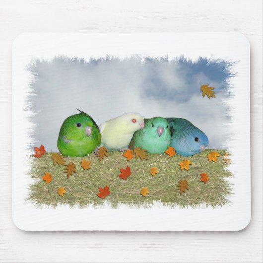 Herbsttag Mousepad (Vorne)