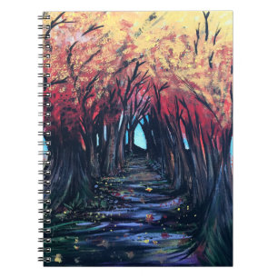 Herbsttag Notizblock