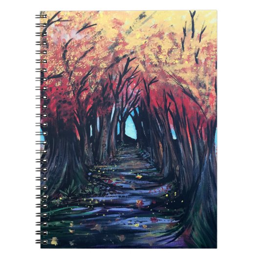 Herbsttag Notizblock (Vorderseite)