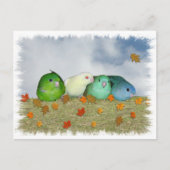 Herbsttag Postkarte (Vorderseite)