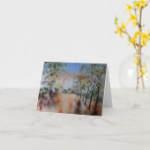 Herbsttage Karte (Gelbe Blume)