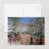 Herbsttage Postkarte (Vorne/Hinten)