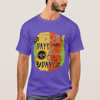 Herbsttage sind lustige Tage Herbst Herbstsaison G T-Shirt