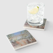 Herbsttage Steinuntersetzer (Seitenansicht)