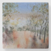 Herbsttage Steinuntersetzer (Vorderseite)