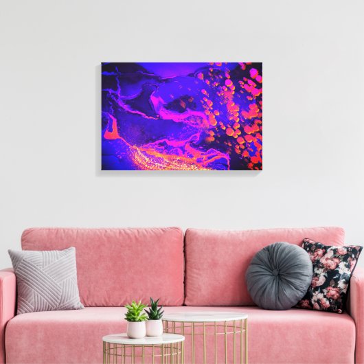 Herbsttanz Leinwanddruck (Insitu (Wohnzimmer))