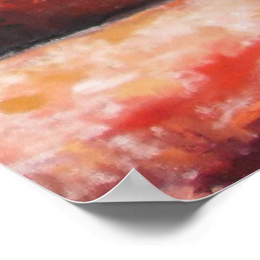 Herbsttänzer - Canvas Print Poster (Ecke)